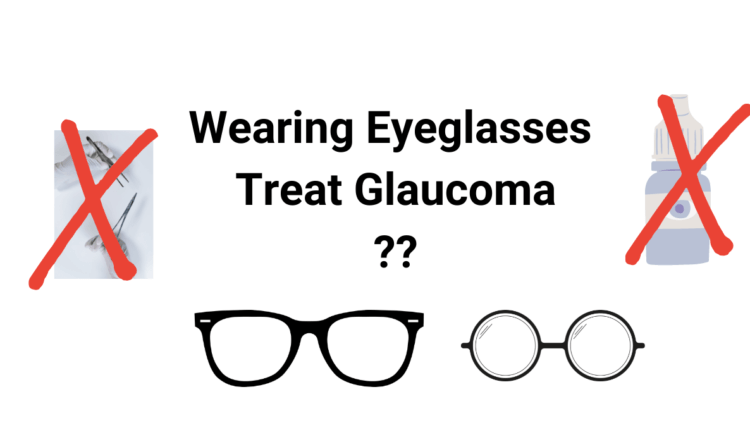 Bionode eyeglasses for glaucoma treatment