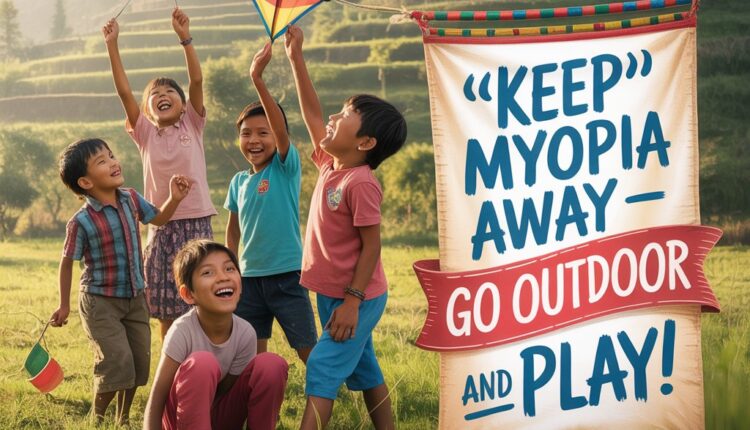 Keep Myopia Away go outdoor and play