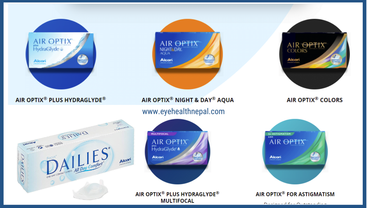 Contact Lens Price in Nepal Brands and Features Details Comparison