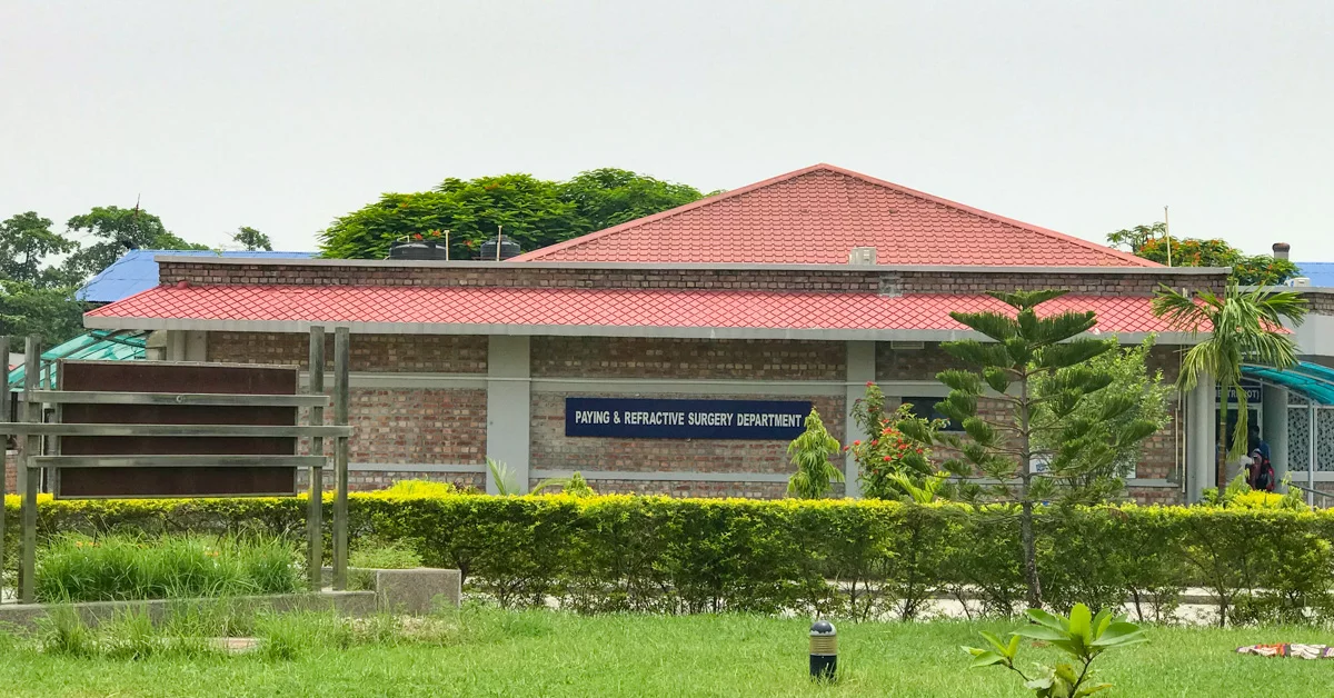 paying and refractive surgery department of Biratnagar Eye Hospital