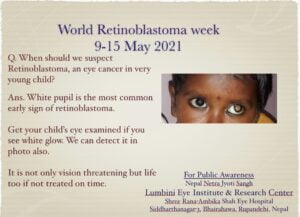World Retinoblastoma Awareness Week 2021