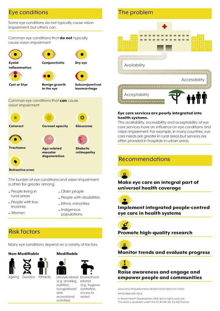 World Vision on Report Infographic Summary