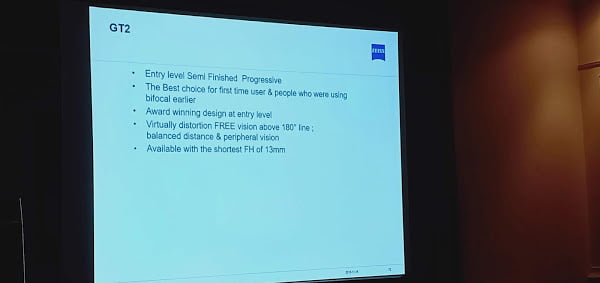 features of Zeiss Ophthalmic lens