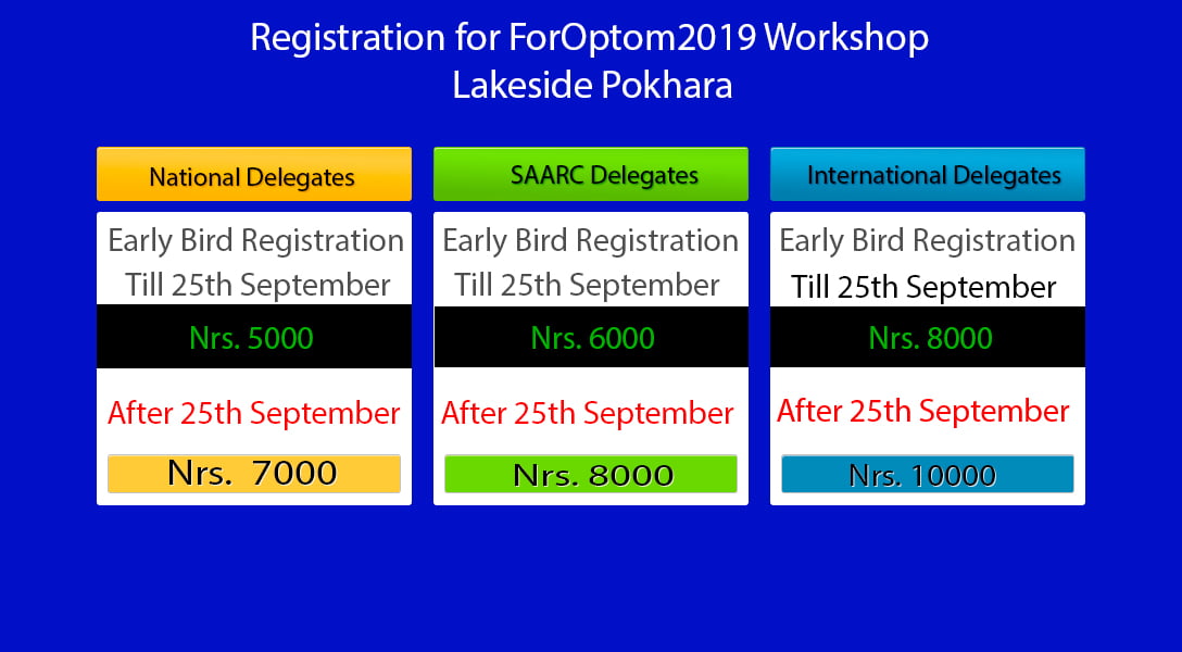 Registration-Charge foroptom symposium