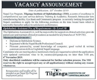 ophthalmic-assistant-vacancy-tilganga