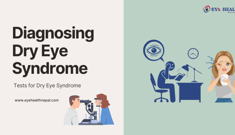 Dry eye syndrome blog post for patient
