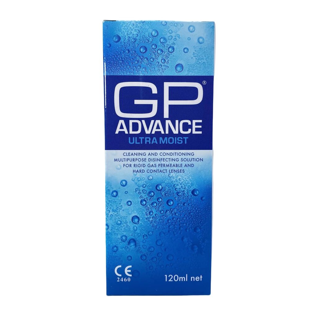 GP Advance Ultra Moist Best RGP, Hard Contact Lens Solution - Eye ...