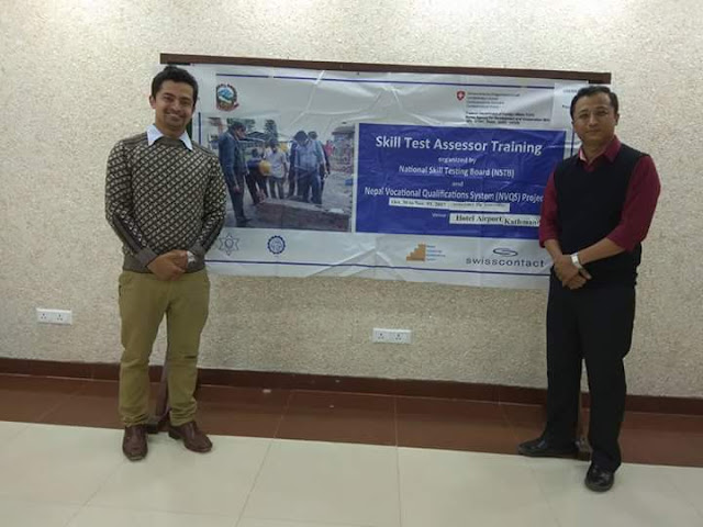 Assessors of Optical Dispenser training program of Nepal