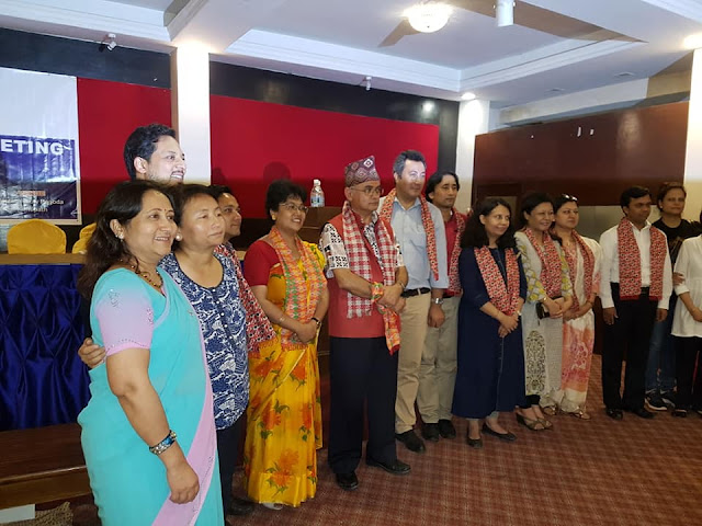 Nepal Ophthalmic Society doctors
