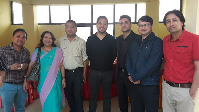 Dr Suman S Thapa, Dr kabindra Bajracharya, Dr Raavi, Dr Bhairaja Shrestha and NOS doctors