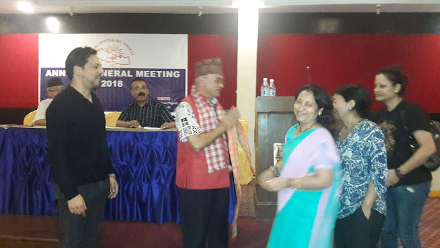 Annual general meeting of Nepal ophthalmic Society