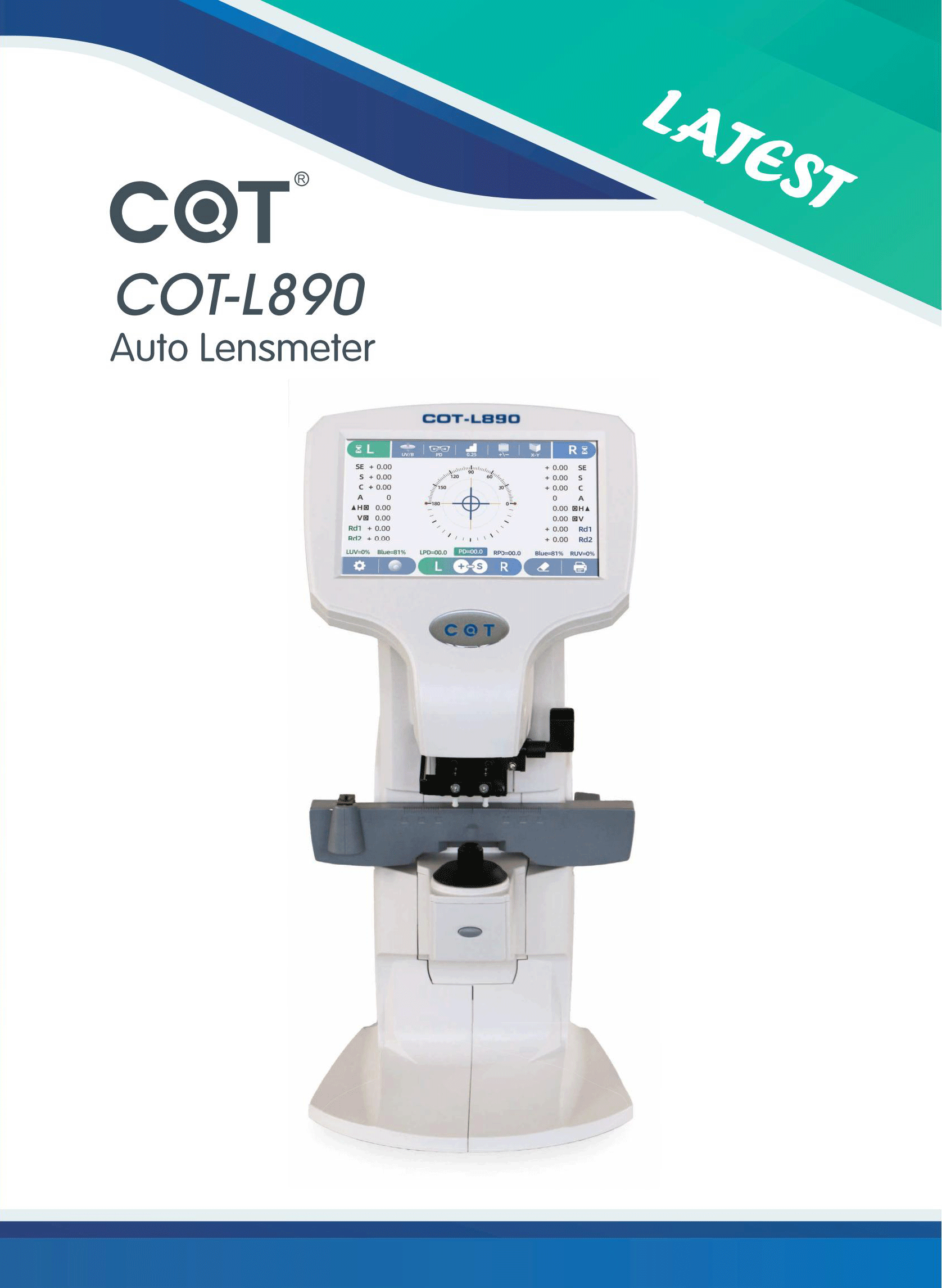 COT L-890 Auto Lensmeter